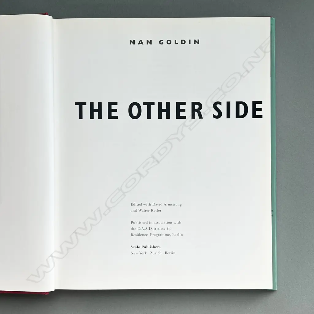 NAN GOLDIN: THE OTHER SIDE Image 1++